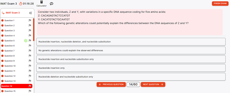 IMAT Exam Question Types: Practice Questions, Sample Questions